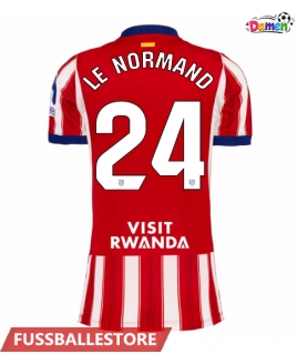 Günstige Atletico Madrid Robin Le Normand #24 Heimtrikot Damen 2026-27 Kurzarm